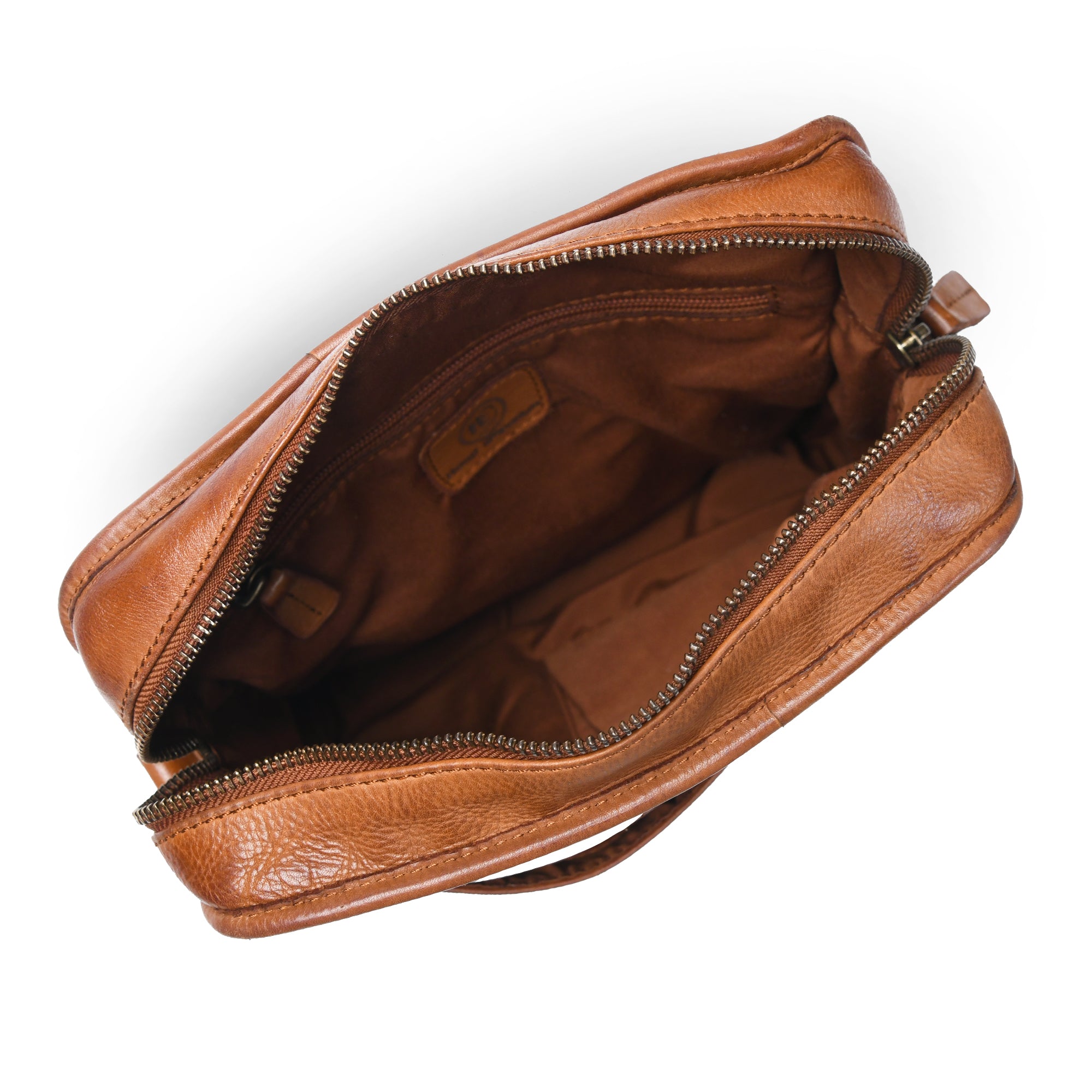 Verdant Trail Leather Sling Bag